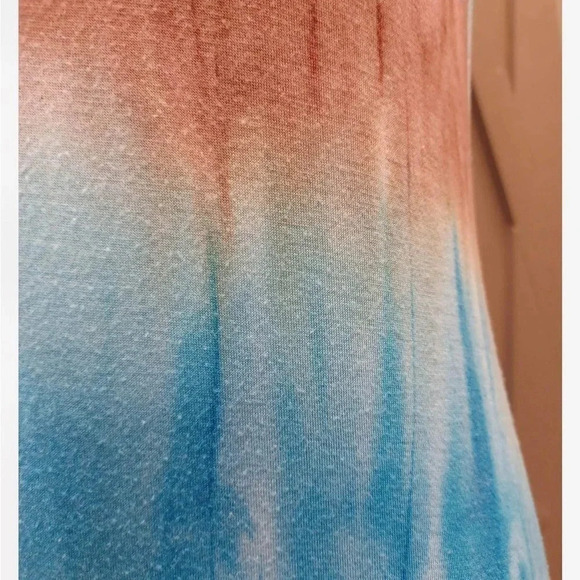 Tribal Sleeveless Maxi Dress Size Small - Picture 7 of 10